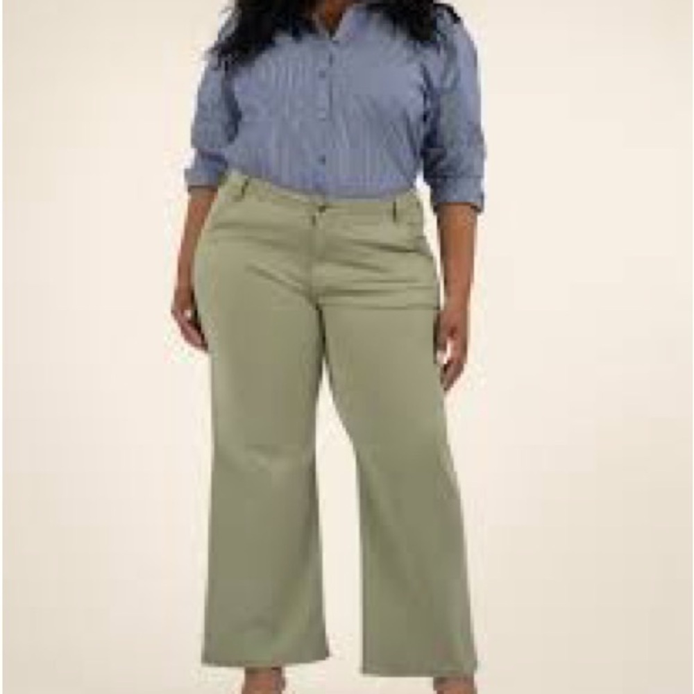 Kut from the Kloth size 10 lightweight preppy pants ankle length